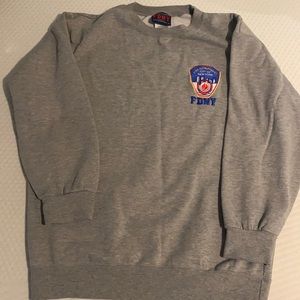 vintage FDNY Fire department of New York official sweatshirt